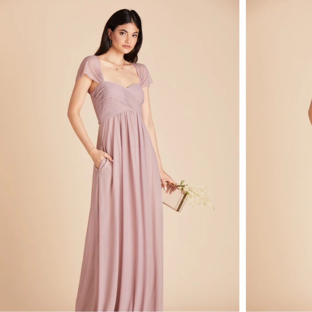 New With Tag size Medium Birdy Grey Mauve Brides made dress
